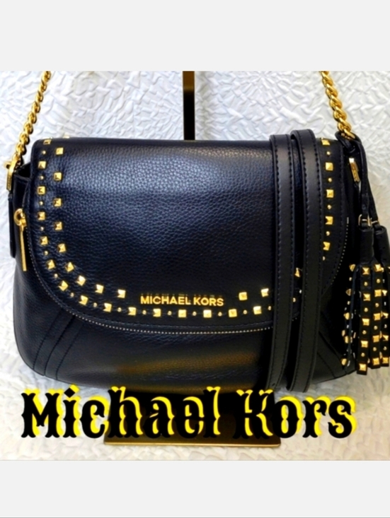 MICHAEL Michael Kors Handbags - 🎋Michael Kors Aria Studded Crossbody/Shoulder Bag